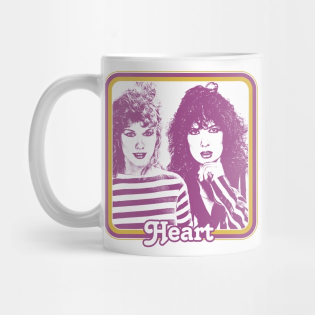 Heart / 80s Styled Original Fan Design by DankFutura